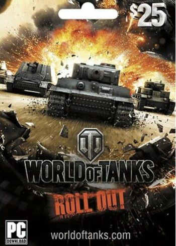 World of Tanks 2500 Gold Dopuna